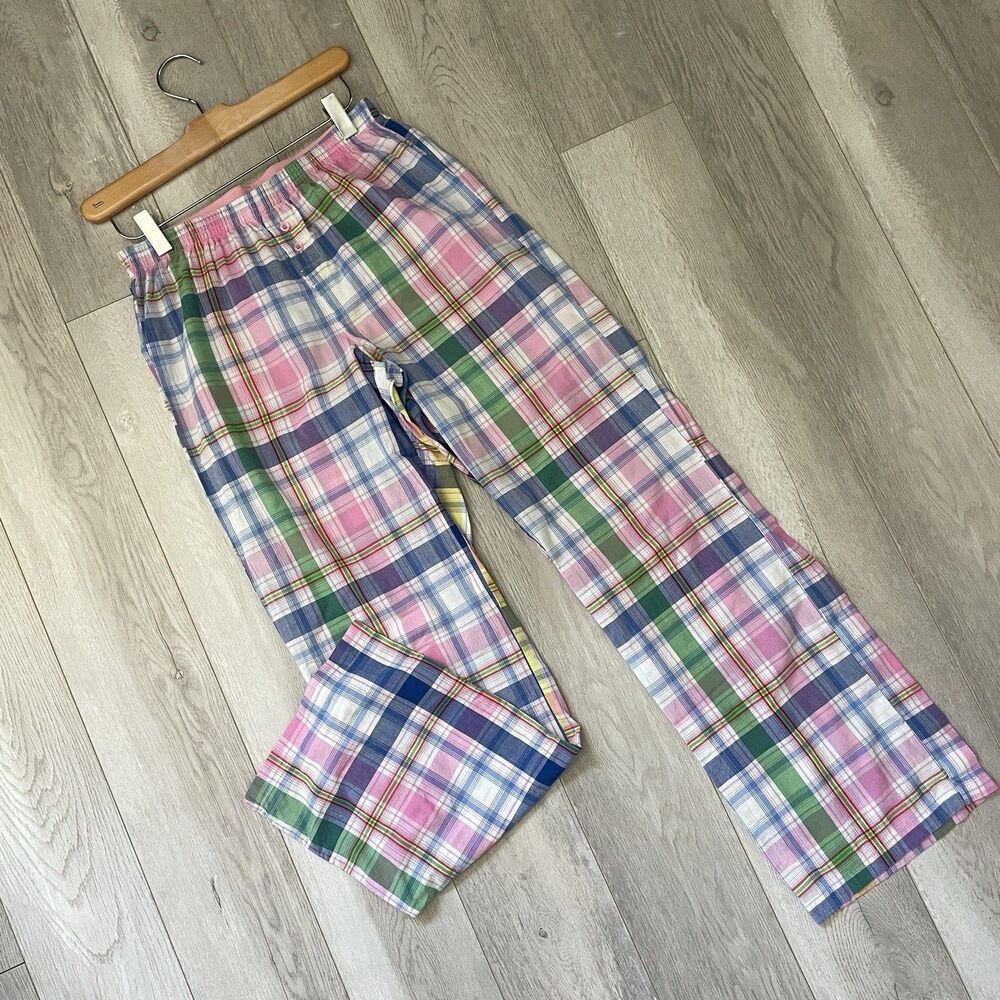 Victoria's Secret Pants vintage y2k plaid womens Pink (small) girly  loungewear